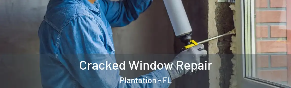 Cracked Window Repair Plantation - FL
