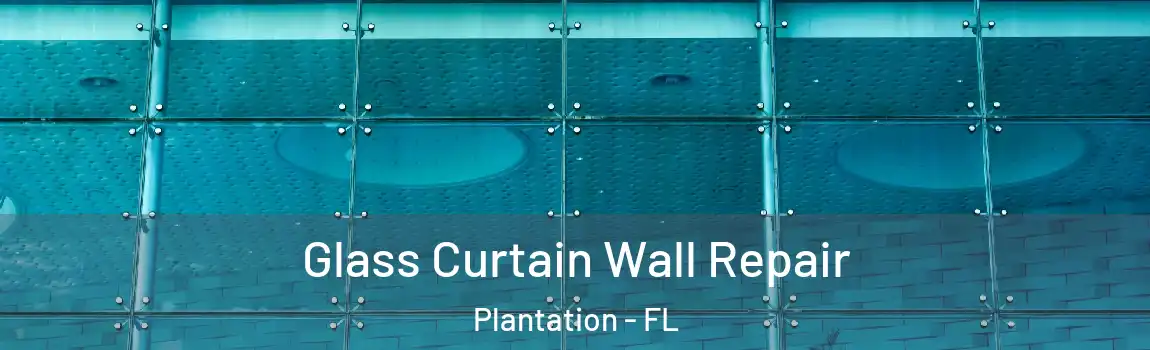 Glass Curtain Wall Repair Plantation - FL