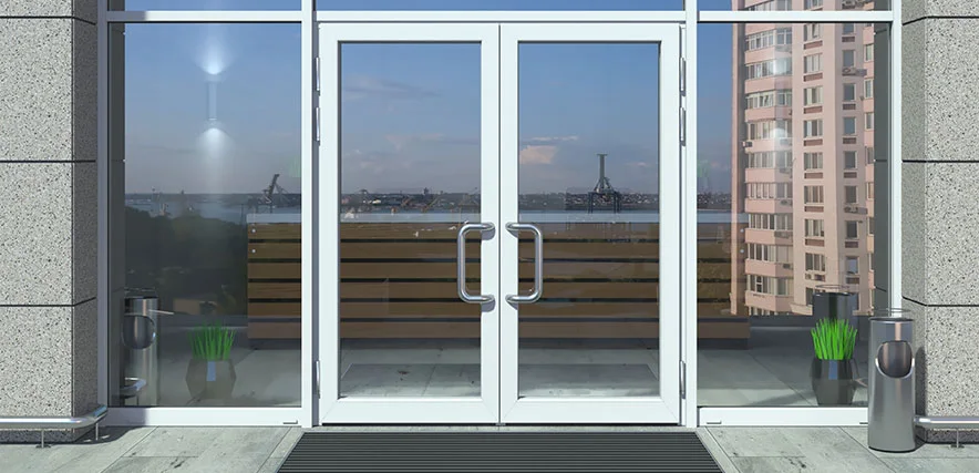 storefront glass repair in Plantation, FL